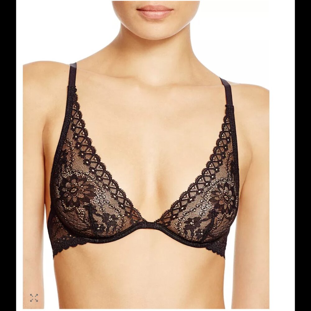La Perla Rosa Underwire Triangle Bra (34B)
